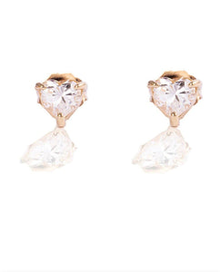 JustLise - 0.40ct / VS1 Stud Diamond earrings / 18K Yellow Gold