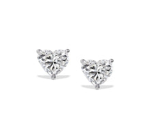 將圖片加載到圖庫查看器中， JustLise - 0.40ct / VS1 Stud Diamond earrings / 18K Yellow Gold