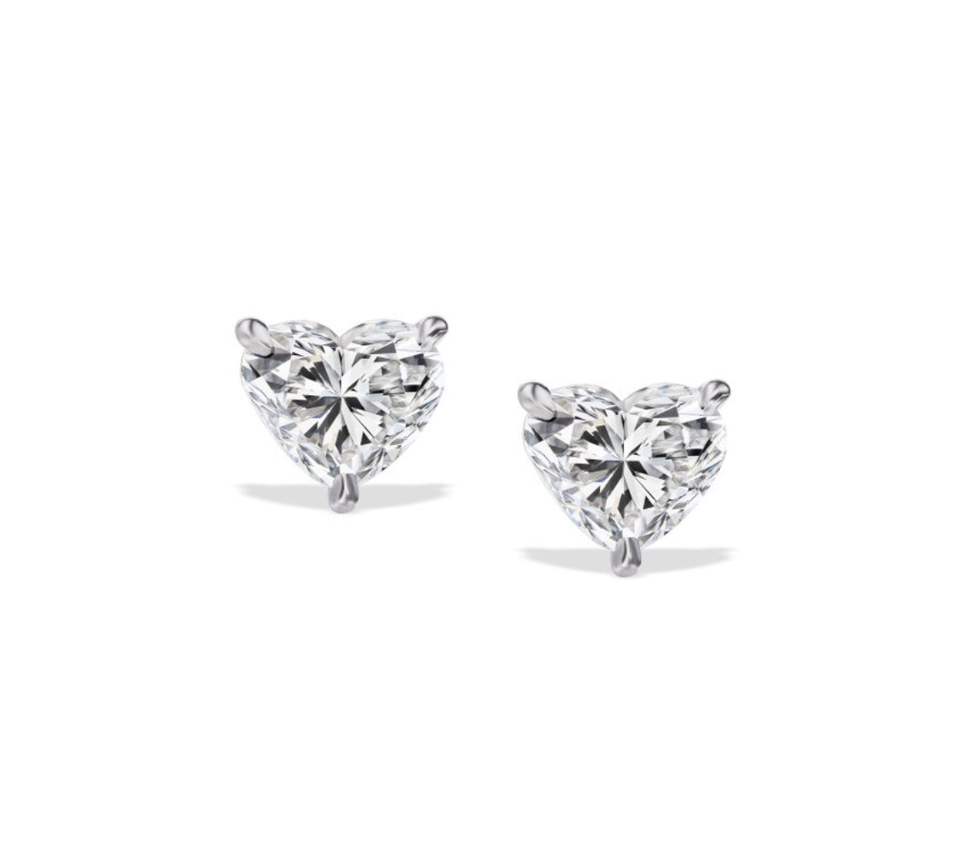 JustLise - 0.40ct / VS1 Stud Diamond earrings / 18K Yellow Gold